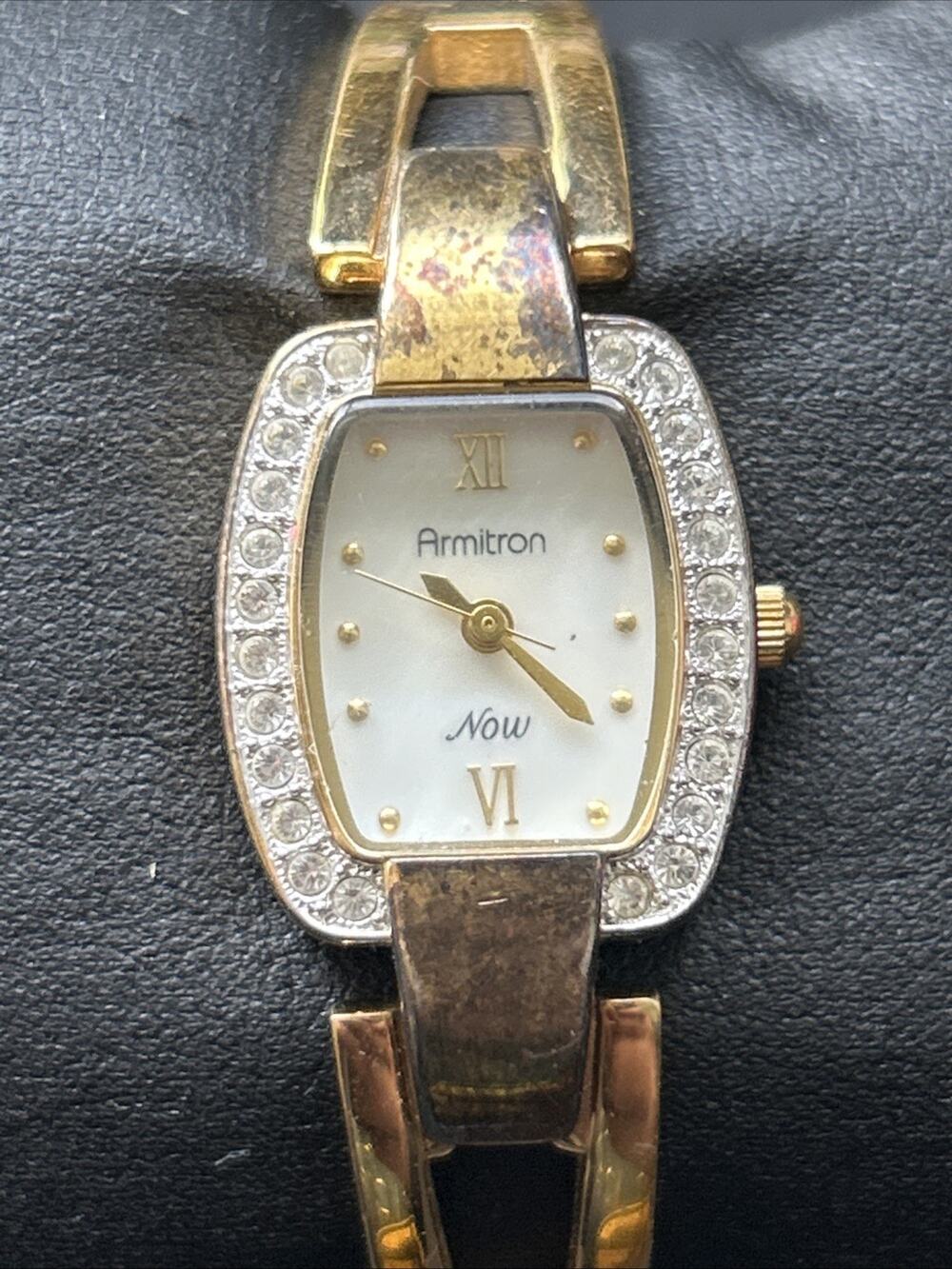 Armitron MOP Dial Gold Tone Women’s Quartz Watch